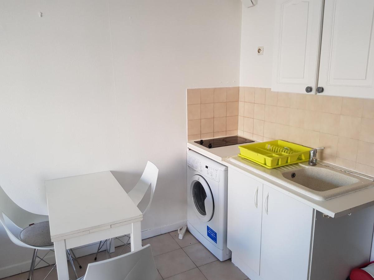 Appartement studio 3 personnes proche tram et bus à Nice Extérieur photo